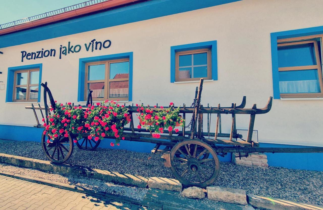 Penzion Jako Vino Bulhary Bagian luar foto